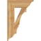 Ekena Millwork Balboa Traditional Rough Sawn Bracket, Western Red Cedar, 6"W x 22"D x 34"H BKT06X22X34BOA01RWR - alternate 4